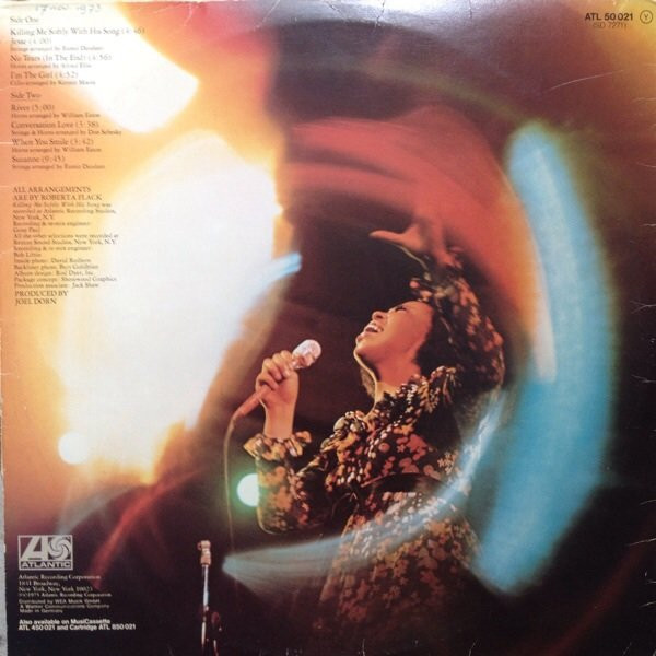 Roberta Flack - Killing Me Softly (LP, Album)