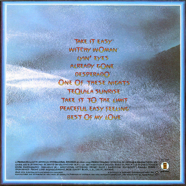 Eagles - Their Greatest Hits 1971-1975 (LP, Album, Comp)