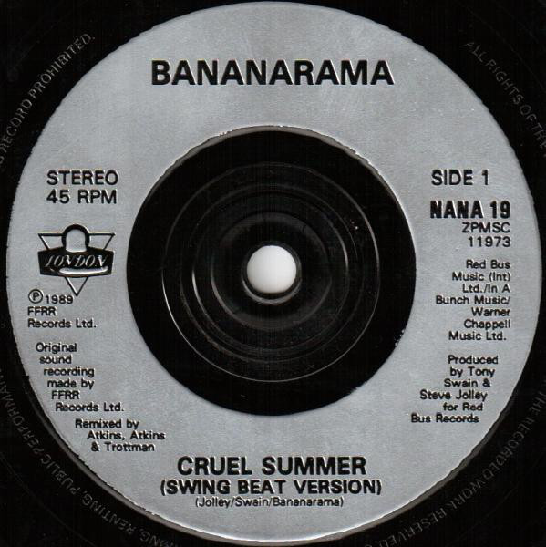 Bananarama - Cruel Summer '89 (7
