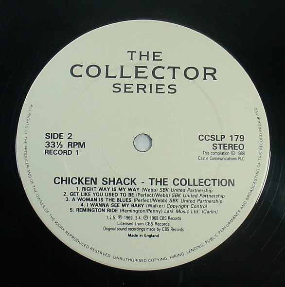 Chicken Shack - The Collection (2xLP, Comp, Gat)