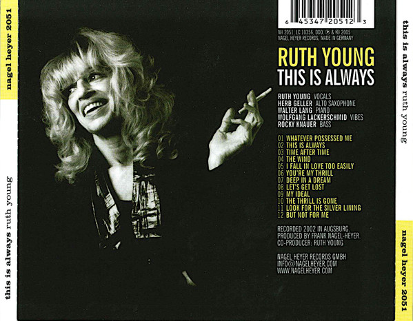 Ruth Young - This Is Always (CD, Album)