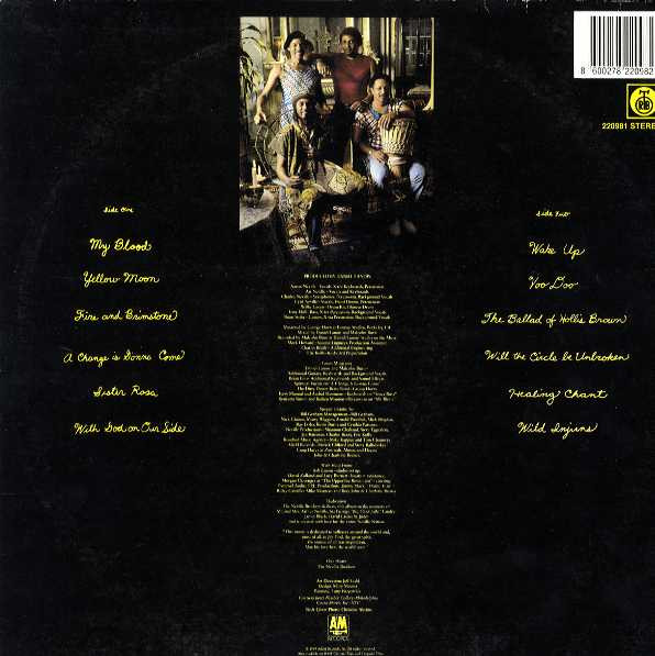 The Neville Brothers - Yellow Moon (LP, Album)