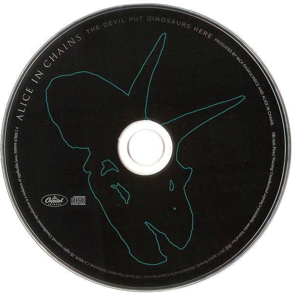 Alice In Chains - The Devil Put Dinosaurs Here (CD, Album)