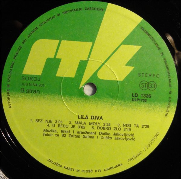 Lila Diva - Lila Diva (LP, Album)