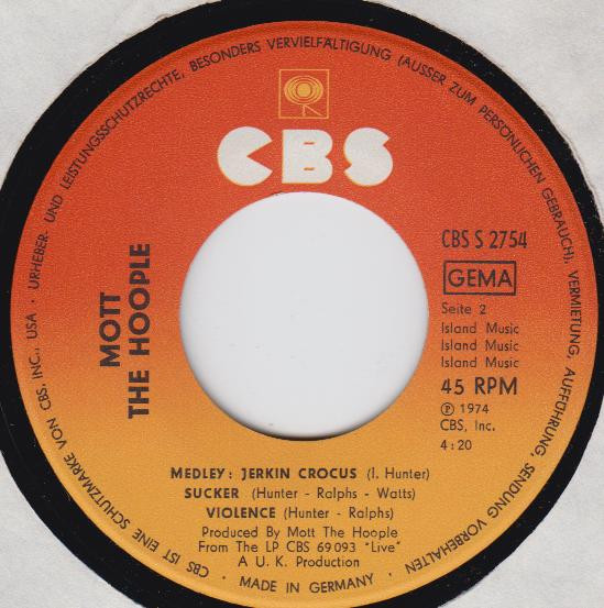 Mott The Hoople - Saturday Gig (7