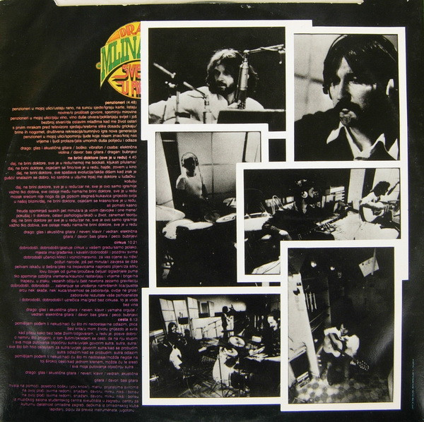 Drago Mlinarec - Sve Je U Redu (LP, Album, RP, Dar)