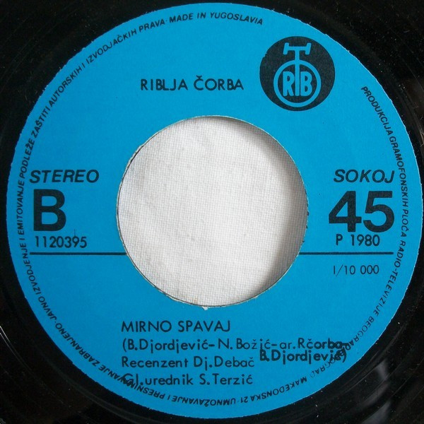 Riblja ÄŒorba - Nazad U Veliki Prljavi Grad / Mirno Spavaj (7