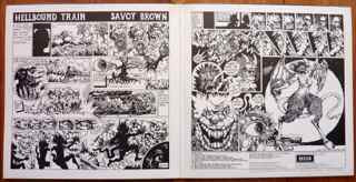 Savoy Brown - Hellbound Train (LP, Album, RP, Gat)