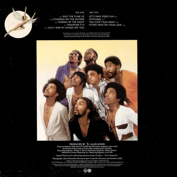 Bar-Kays - Flying High On Your Love (LP, Album, San)