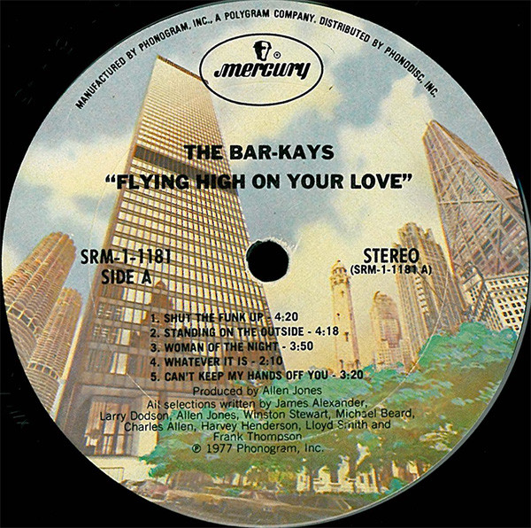 Bar-Kays - Flying High On Your Love (LP, Album, San)