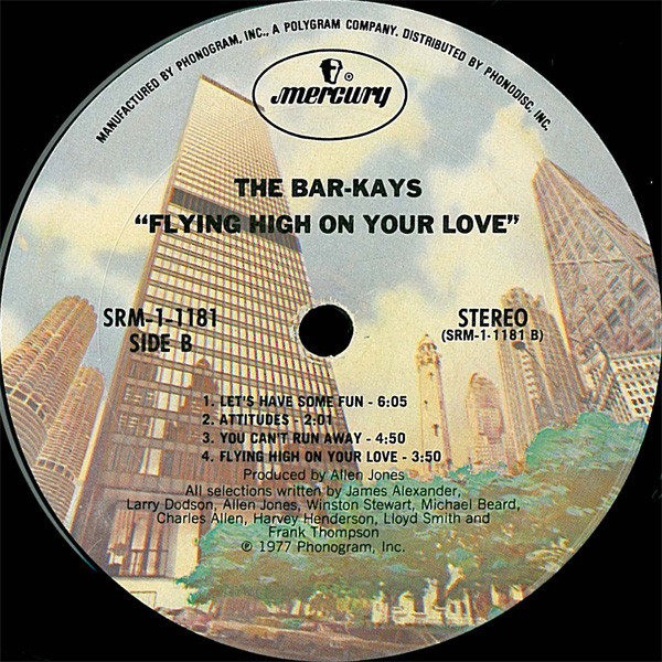 Bar-Kays - Flying High On Your Love (LP, Album, San)