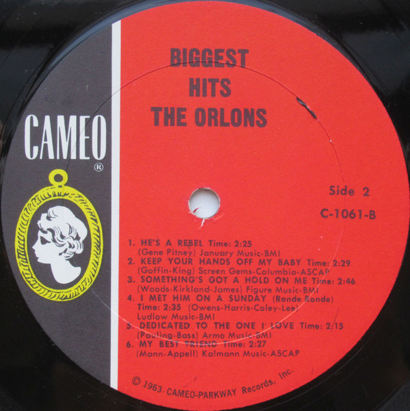 The Orlons - Biggest Hits (LP, Comp)