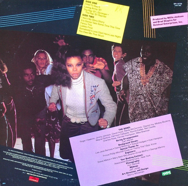 Millie Jackson - I Had To Say It (LP, Album, 53 )