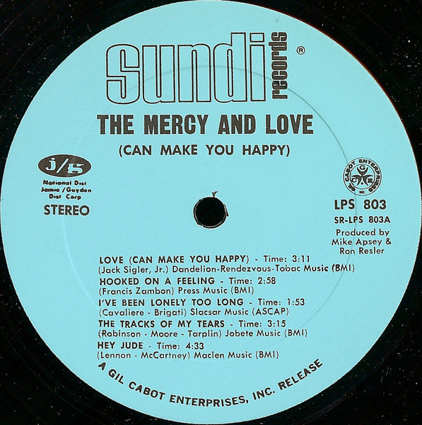 The Mercy* - The Mercy & Love (Can Make You Happy) (LP, Album)