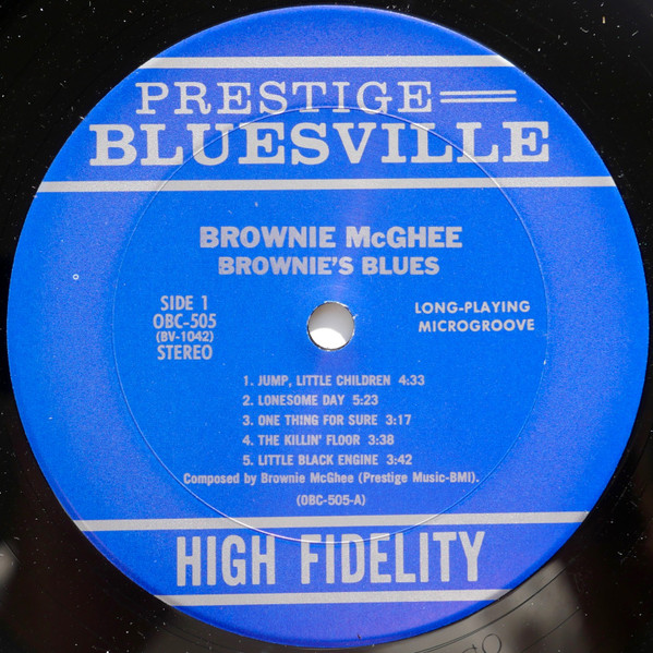 Brownie McGhee - Brownie's Blues (LP, Album, RE, Pit)