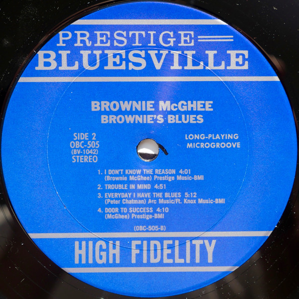 Brownie McGhee - Brownie's Blues (LP, Album, RE, Pit)