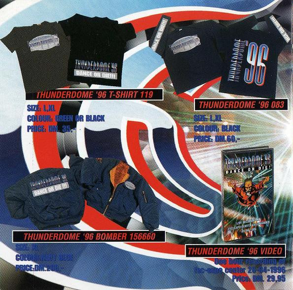 Various - Thunderdome '96 - Dance Or Die! (Special German Edition) (2xCD, P/Mixed, RP)