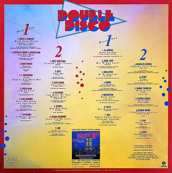 Various - Double Disco (2xLP, Comp, Gat)