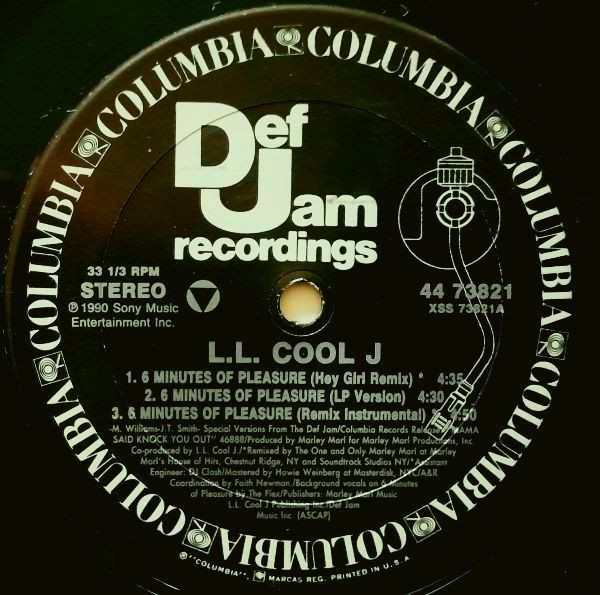 L.L. Cool J* - 6 Minutes Of Pleasure (12