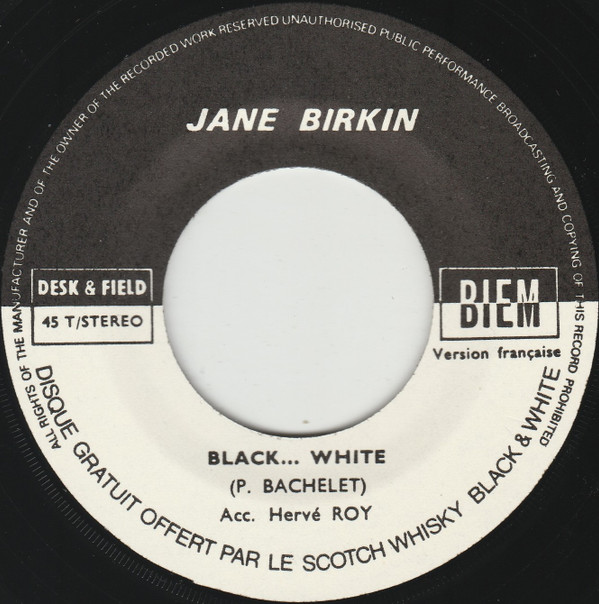 Jane Birkin - Black... White (7