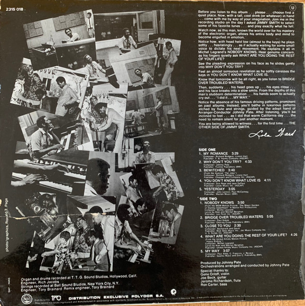 Jimmy Smith - The Other Side Of Jimmy Smith (LP, Album)