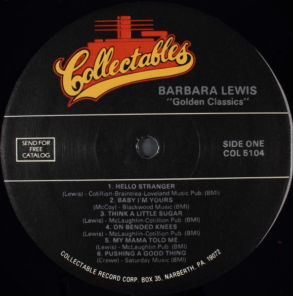 Barbara Lewis - Golden Classics (LP, Comp)