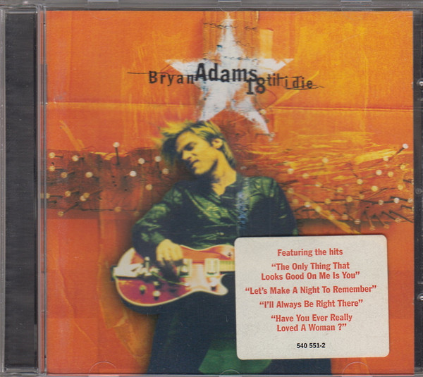 Bryan Adams - 18 Til I Die (CD, Album)