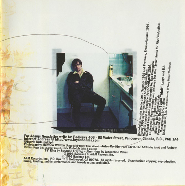 Bryan Adams - 18 Til I Die (CD, Album)