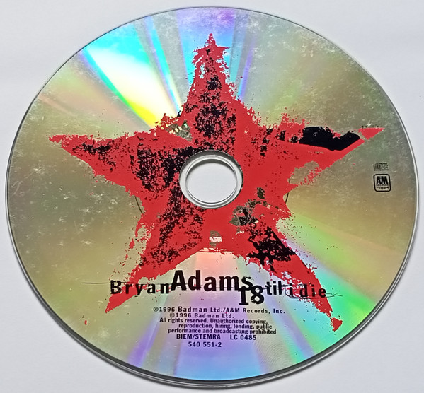 Bryan Adams - 18 Til I Die (CD, Album)