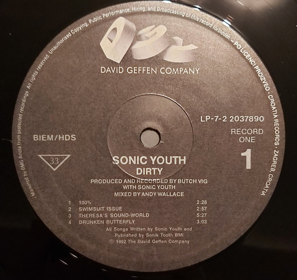Sonic Youth - Dirty (2xLP, Album)