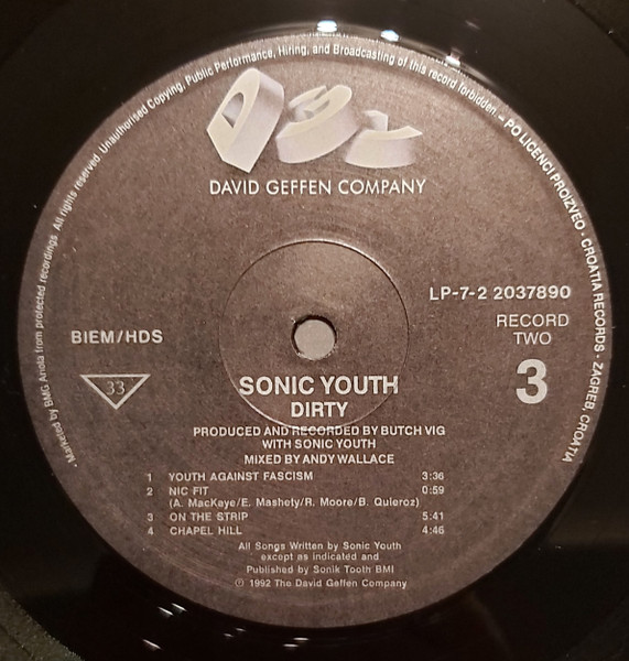 Sonic Youth - Dirty (2xLP, Album)