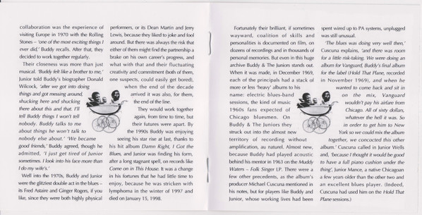 Buddy Guy, Junior Mance & Junior Wells - Buddy And The Juniors (CD, Album, RE, RM, Lyn)