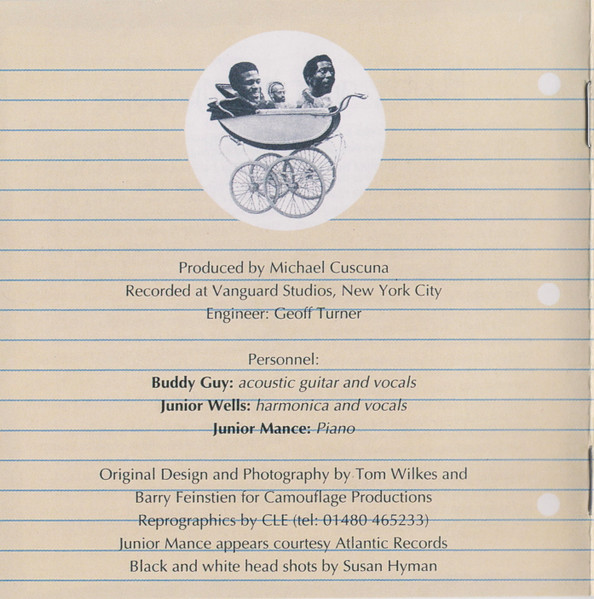 Buddy Guy, Junior Mance & Junior Wells - Buddy And The Juniors (CD, Album, RE, RM, Lyn)