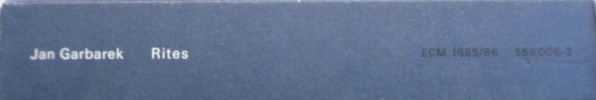 Jan Garbarek - Rites (2xCD, Album)