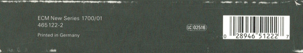 Jan Garbarek / The Hilliard Ensemble - Mnemosyne (2xCD, Album)