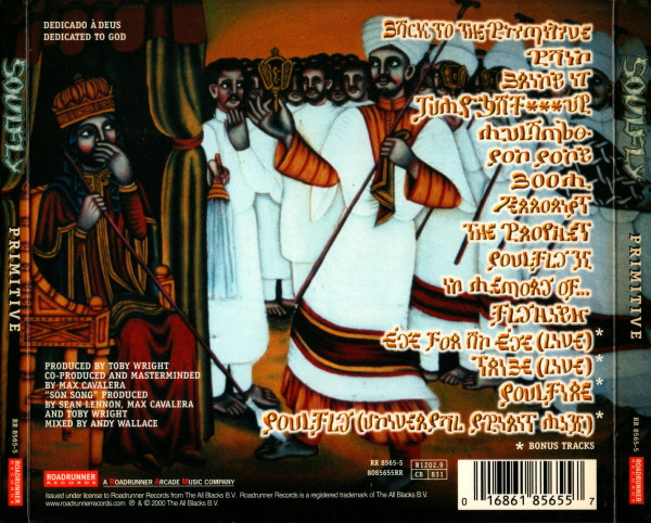 Soulfly - Primitive (CD, Album, Ltd, Dig)