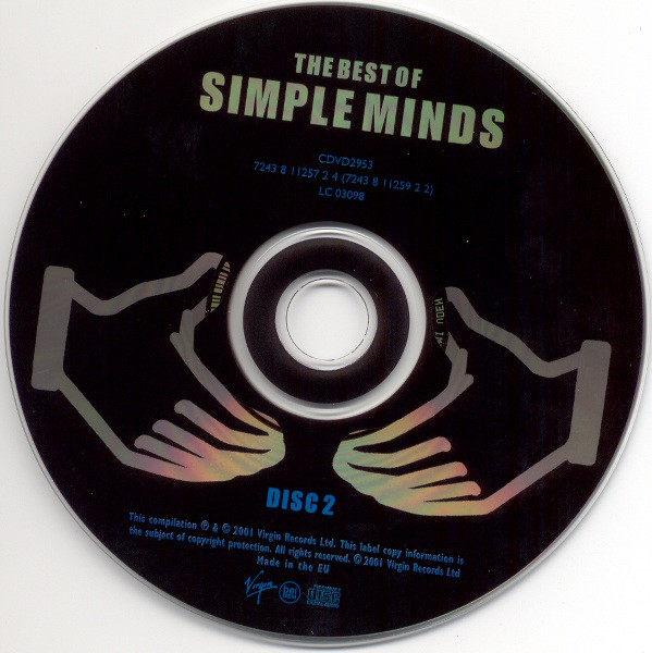 Simple Minds - The Best Of Simple Minds (2xCD, Comp, RM)