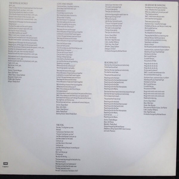 Kate Bush - The Sensual World (LP, Album)