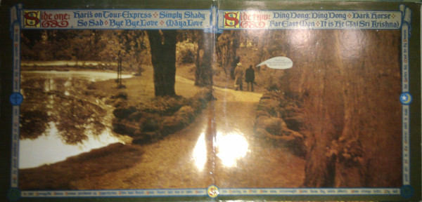 George Harrison - Dark Horse (LP, Album, Gat)