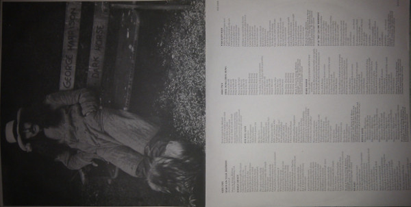 George Harrison - Dark Horse (LP, Album, Gat)