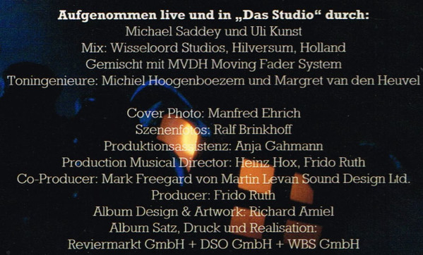 Andrew Lloyd Webber - Starlight Express - Original Live Album-Bochum (2xLP, Album)