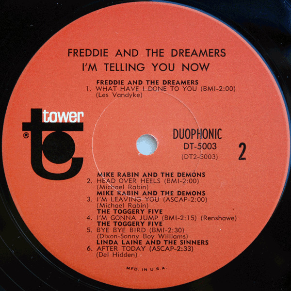 Freddie & The Dreamers - I'm Telling You Now - Dance The 