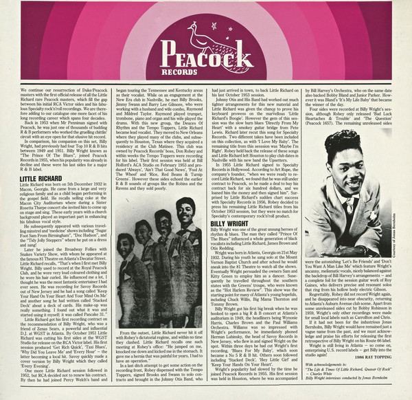 Little Richard, Billy Wright &  The Tempo Toppers (2) - Hey Baby, Don't You Want A Man Like Me? (LP, Comp, Mono, Sle)