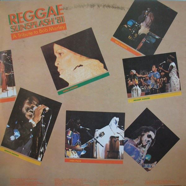 Various - Reggae Sunsplash '81 (A Tribute To Bob Marley) (2xLP, Album, Gat)