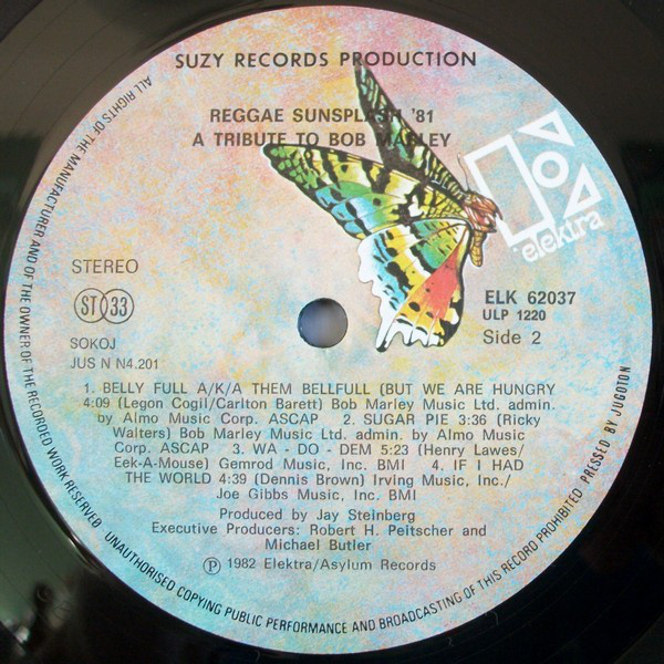 Various - Reggae Sunsplash '81 (A Tribute To Bob Marley) (2xLP, Album, Gat)