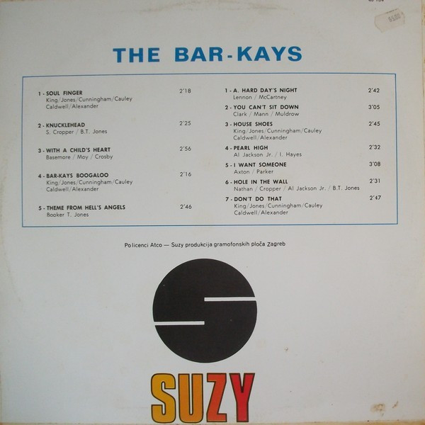 The Bar-Kays* - Soul Finger (LP, Album, RE)