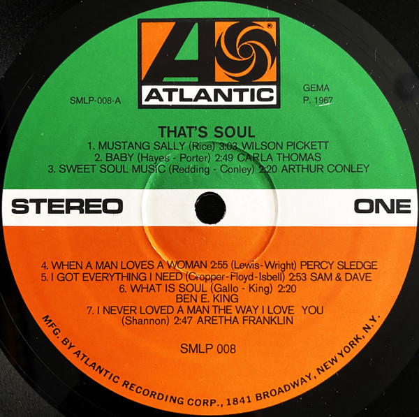 Various - That's Soul (LP, Comp, RE)