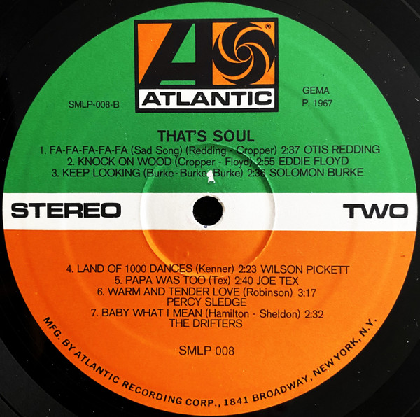 Various - That's Soul (LP, Comp, RE)