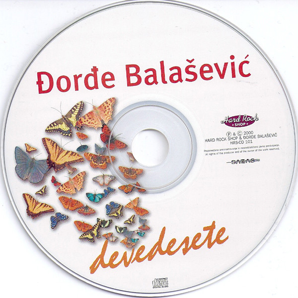 ÄorÄ‘e BalaÅ¡eviÄ‡ - Devedesete (CD, Album, Dig)
