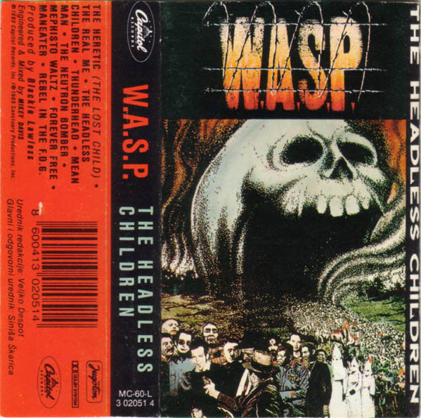 W.A.S.P. - The Headless Children (Cass, Album)